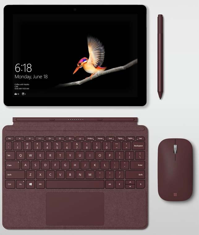 Microsoft is expanding its line of Surface devices with the Surface Go, a $399 version of the popular tablet/laptop. Schools deploying Surface Go will have the option of running either Windows 10 Home in S mode or Windows 10 Pro.