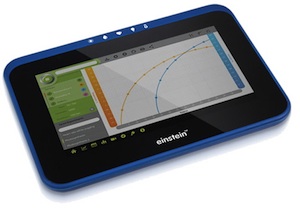 The einstein Tablet+ from Fourier Education