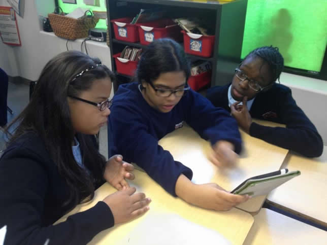 One of last year's winning teams was a group of girls from Resaca Middle School who built an app to help visually impaired people navigate buildings.