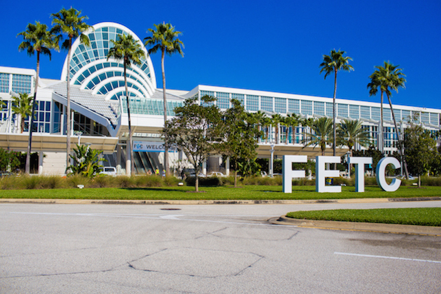 outside view of FETC conference