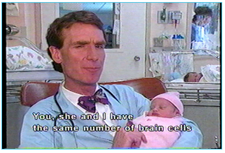 Still image from Bill Nye the Science Guy
