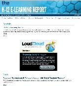 K-12 E-Learning Report: screenshot