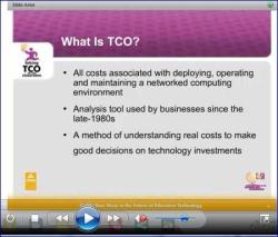 Webinar screen capture "What is TCO?"