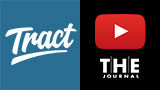 YouTube icon, THE Journal logo, Tract logo