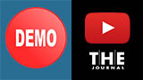 image shows a red icon that reads DEMO and a YouTube icon