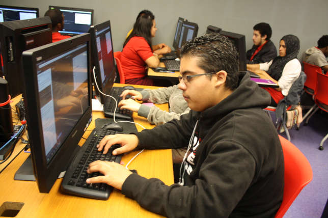 The Panasonic Foundation and the Hispanic Heritage Foundation are collaborating to launch four academies to teach code as a second language to middle school and high school students.