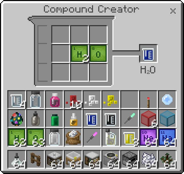 Minecraft: Education Edition compound creator