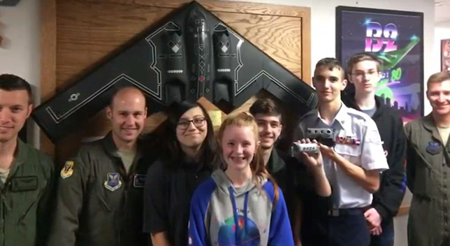 High School Team Masters 3D Printing for Part in $2.2B Aircraft