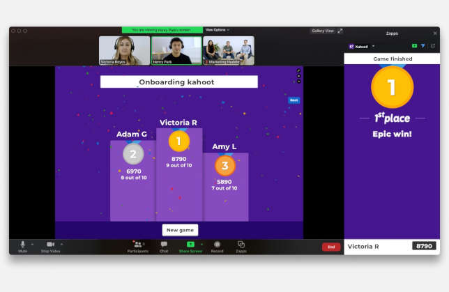 Kahoot Zapp Adds Zoom Integration -- THE Journal