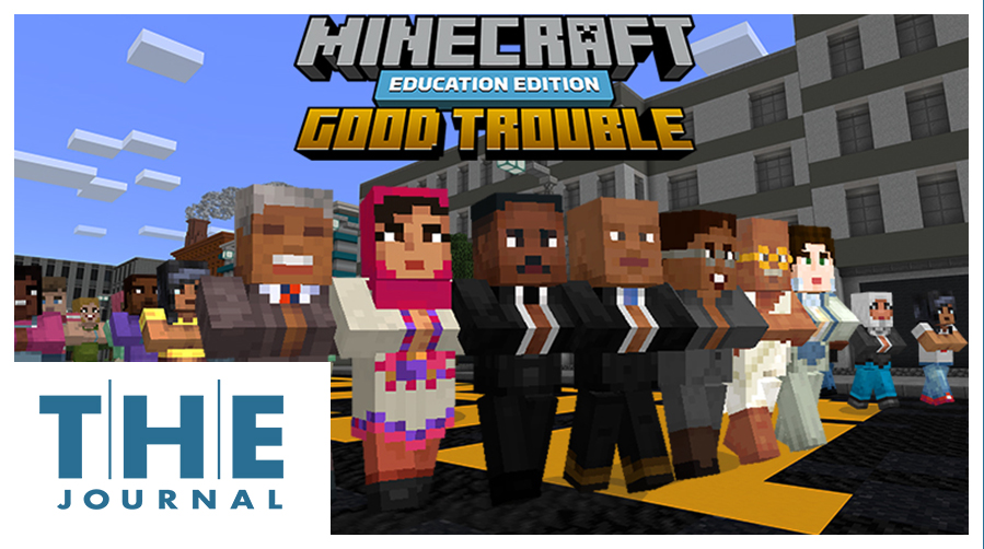 Felisa Ford and two colleagues created Lessons in Good Trouble for Minecraft: Education Edition