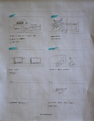 A simpe storyboard