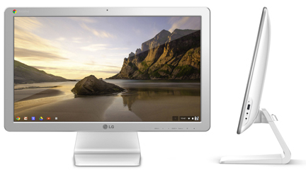 lg chromebase front and side view