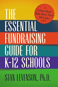 book cover: The Essential Fundraising Guide for K-12 Schools