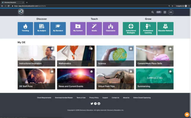 Discovery Ed Adds Collaboration to Streaming Service