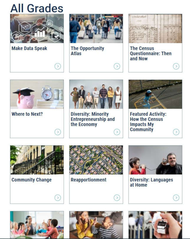 The United States Census Bureau has released free resources for K-12 classrooms. Materials include teacher and student content.