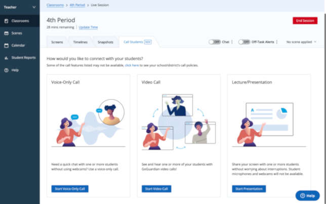 GoGuardian Adds Video Conferencing to Classroom Management