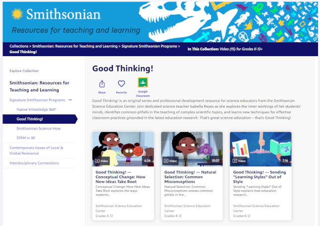 PBS Adds Curated Smithsonian Content to Free LearningMedia