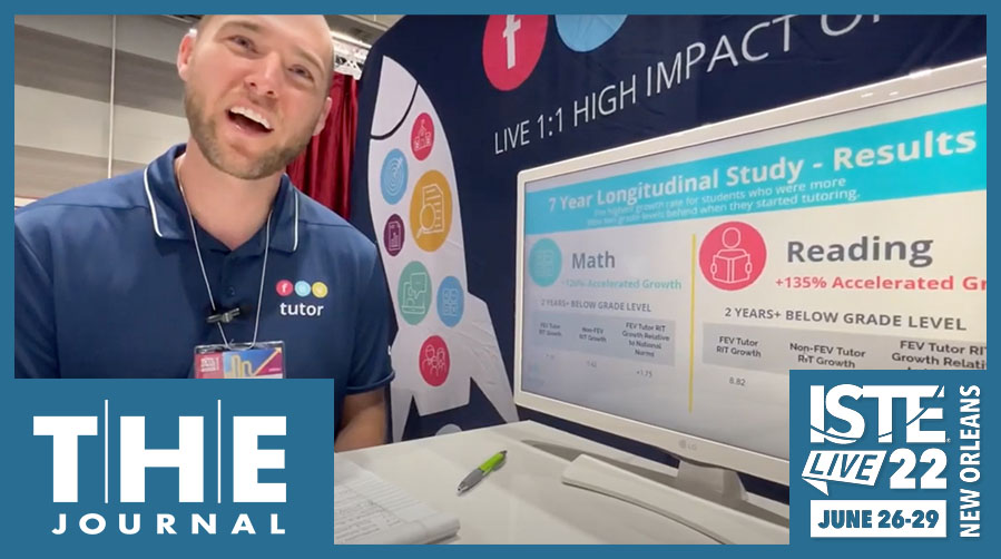 Ed tech chat with FEV Tutor at ISTELive2022 