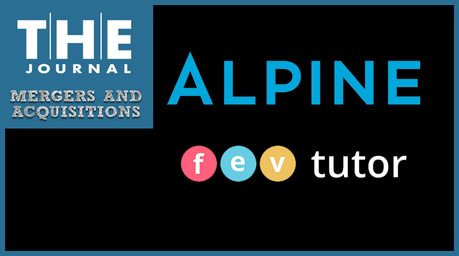 Logos of Alpine Investors and FEV Tutor