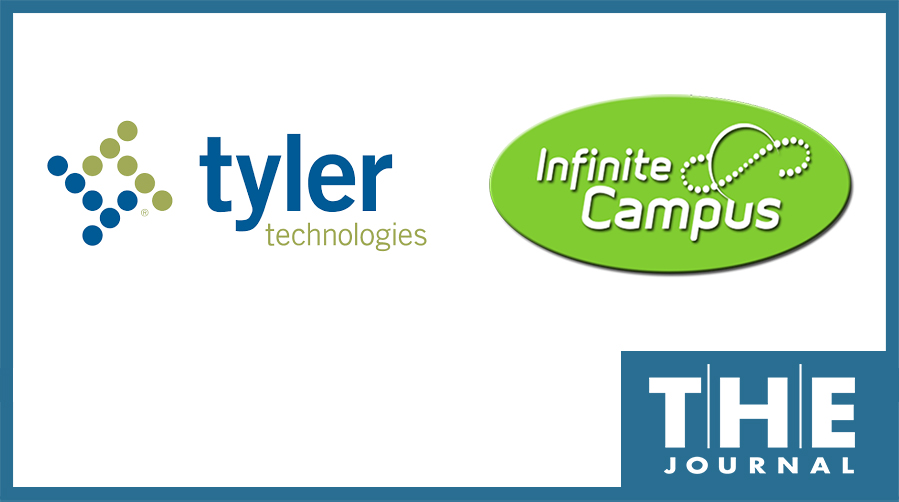 Infinite Campus and Tyler Technologies logos