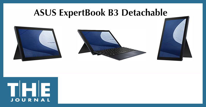 The new ASUS Expertbook B3000 detachable laptop for education users