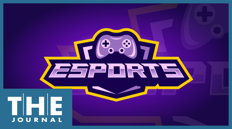 Esports logo representing news and advice about K-12 esports programs 