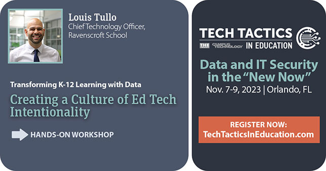 Data driven ed tech management