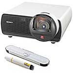 Sony Bundle SW125 Short-Throw 3D LCD Projector with Ebeam Edge portable Interactive solution