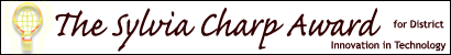 Sylvia Charp Award logo