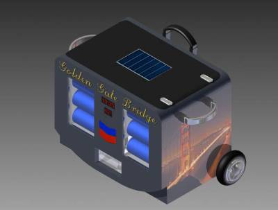 Winning water cooler design for the Chevron Engineering Design Challenge