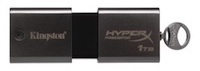 The Kingston DataTraveler HyperX Predator 3.0 offers capacities of up to 1 TB and read speeds of up to 240 MBps.