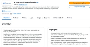 AI Detector Offer
