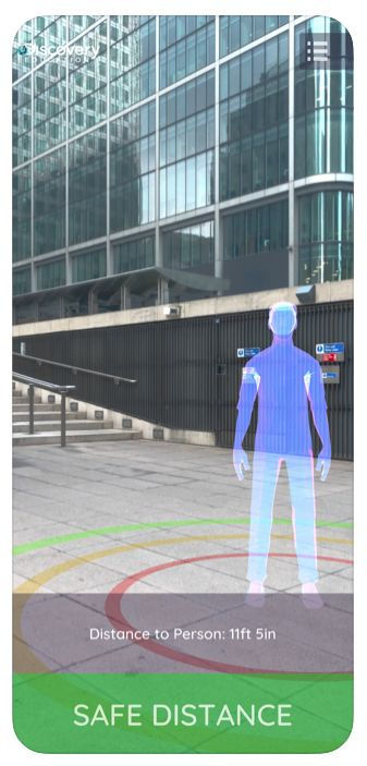 Social Distancing Trainer Shows What Six Feet Away Looks Like