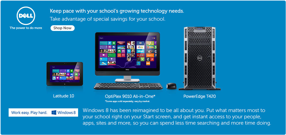 Keep page with your schools growing technology needs.