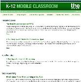 THE K-12 Newsletter: K-12 Mobile Classroom