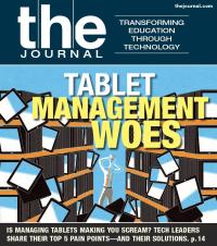 THE Journal Magazine Cover, June 2013: "Tablet Management Woes"
