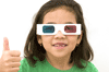 girl in 3D glasses