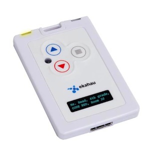 Ekahau's wireless RFID panic button solution is designed to minimize emergency response times by eliminating map or floor-plan look-ups.