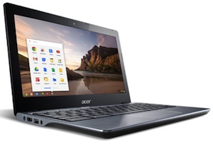 The Acer C720 Chromebook