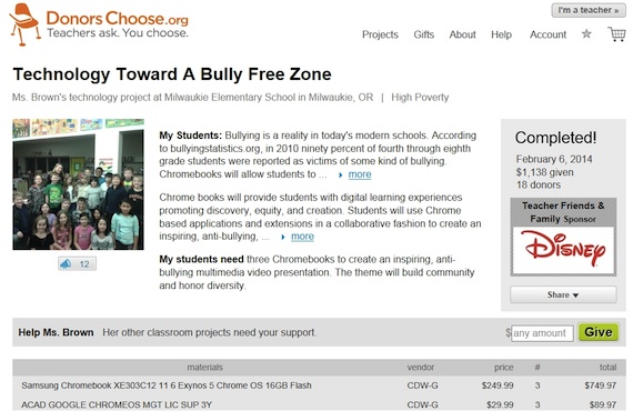 DonorsChoose